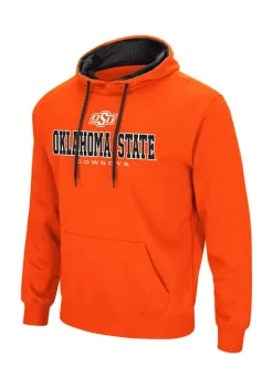 Hot Sale 🌟 Colosseum Athletics NCAA Oklahoma State Cowboys Embroidered Detail Hoodie ⌛
