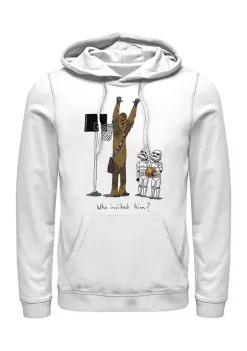 Budget ❤️ Star Wars Chewie 🏀 Basketball Graphic Fleece Hoodie ✔️ -Star Wars Sales Shop Belk 165