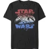Best Sale 👏 Star Wars Big & Tall Star Spangled Falcon Graphic T-Shirt 🔥 -Star Wars Sales Shop Belk 166