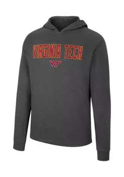 New 🛒 Colosseum Athletics NCAA Virginia Tech Hokies Thermal Hoodie 👏