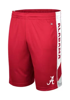 New 🔥 Colosseum Athletics NCAA Alabama Crimson Tide Pool Time Shorts 🛒
