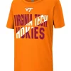 Cheap ❤️ Colosseum Athletics NCAA Virginia Tech Hokies Graphic T-Shirt 🤩