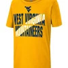 Outlet 🤩 Colosseum Athletics NCAA West Virginia Mountaineers Graphic T-Shirt 🎁