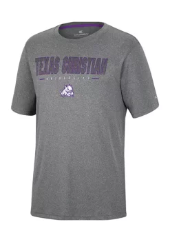 Buy 🔔 Colosseum Athletics NCAA TCU Horned Frogs High Pressure T-Shirt ✨