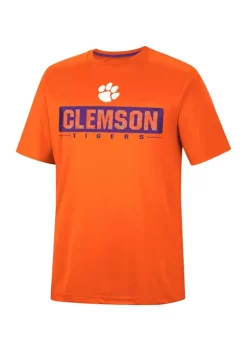 Discount 😍 Colosseum Athletics NCAA Clemson Tigers Camouflage Graphic T-Shirt 🛒