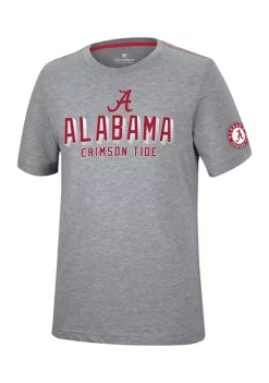 Promo ✔️ Colosseum Athletics NCAA Alabama Crimson Tide 3D Graphic T-Shirt ⌛