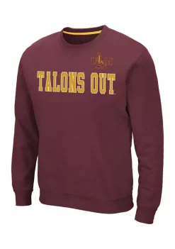 Best Sale ⭐ Colosseum Athletics NCAA Louisiana Monroe Warhawks Crew Neck Sweatshirt ❤️