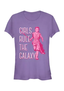 Best Sale 🧨 Star Wars 👧 Girls Run Graphic T-Shirt 👍 -Star Wars Sales Shop Belk 177