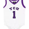 Discount 🤩 Colosseum Athletics NCAA TCU Horned Frogs Jersey Onesie ❤️