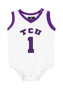 Discount 🤩 Colosseum Athletics NCAA TCU Horned Frogs Jersey Onesie ❤️