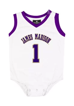 Cheapest 🔥 Colosseum Athletics NCAA James Madison Dukes Jersey Onesie 🥰