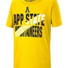 Cheap 🔥 Colosseum Athletics NCAA Appalachian State Mountaineers Graphic T-Shirt 🎉
