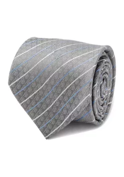 Outlet ❤️ Star Wars Darth Vader Modern Stripe Gray Tie 🎁