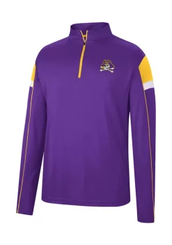 Outlet ๐งจ Colosseum Athletics NCAA East Carolina Pirates 1/4 Zip Pullover ๐