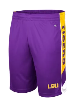 Cheap ๐ฏ Colosseum Athletics NCAA LSU Tigers Logo Graphic Shorts โ