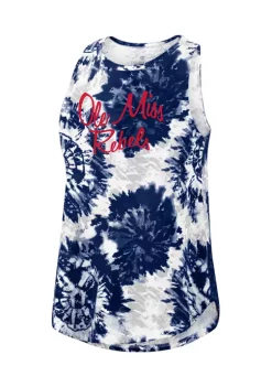 Coupon 😉 Colosseum Athletics NCAA Ole Miss Rebels Tie Dye Graphic Tank 😀