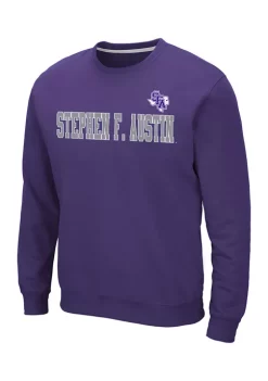 Flash Sale 😉 Colosseum Athletics NCAA Stephen F. Austin Lumberjacks Crew Neck Sweatshirt 🔥