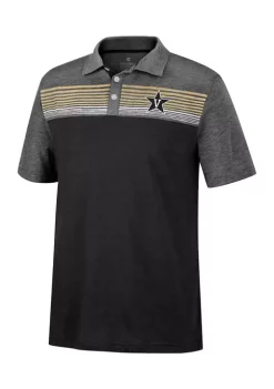 Deals ๐คฉ Colosseum Athletics NCAA Vanderbilt Commodores Short Sleeve Polo ๐ Shirt โจ