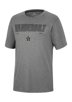New 🔥 Colosseum Athletics NCAA Vanderbilt Commodores Raised Graphic T-Shirt ⭐ -Star Wars Sales Shop Belk 1919
