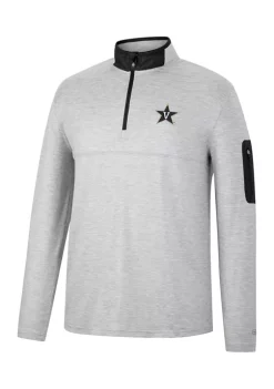 Wholesale โ Colosseum Athletics NCAA Vanderbilt Commodores Country Club Quarter Zip Pullover ๐