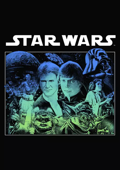 Flash Sale 🛒 Star Wars Big & Tall Stary Poster Graphic T-Shirt 👏 5 Flash Sale 🛒 Star Wars Big & Tall Stary Poster Graphic T-Shirt 👏 - Image 3