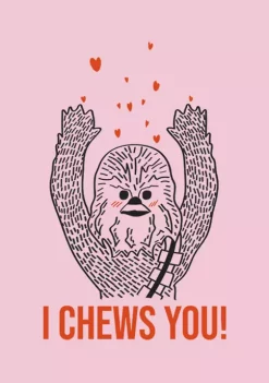 Discount ✨ Star Wars I Chews You Chewy Graphic T-Shirt ⭐ -Star Wars Sales Shop Belk 232