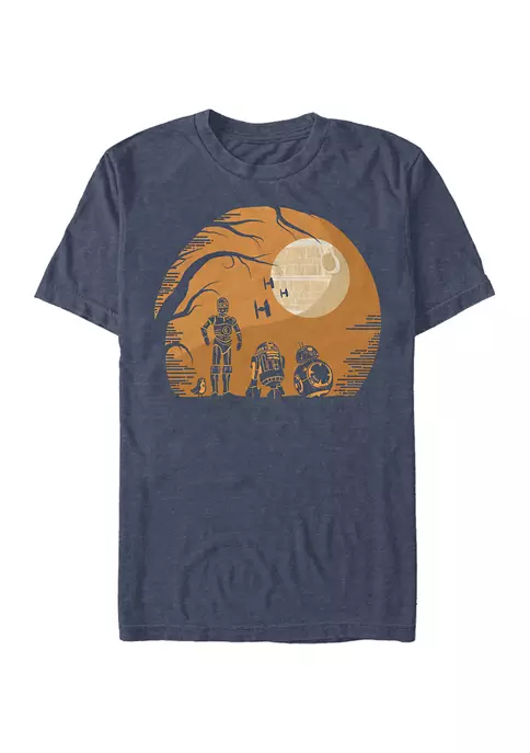 Hot Sale 🌟 Star Wars Big & Tall Droids Haunt Graphic T-Shirt ✨ 3 Hot Sale 🌟 Star Wars Big & Tall Droids Haunt Graphic T-Shirt ✨