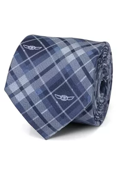 Best Sale ๐ Star Wars The Child Plaid Blue Tie ๐
