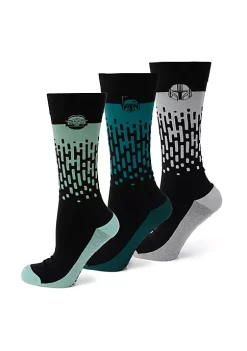 Buy 😀 Star Wars Mandalorian Hidden Message 3 Pair Sock Gift Set 👍