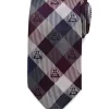 Coupon 🛒 Star Wars Darth Vader Plum Modern Plaid Tie 😉