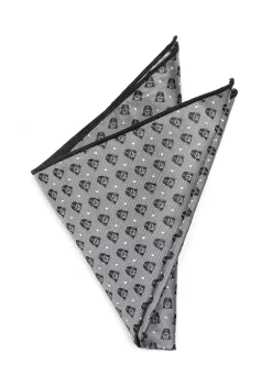 Buy 🔥 Star Wars Darth Vader Gray Dot Pocket Square 🛒 -Star Wars Sales Shop Belk 385