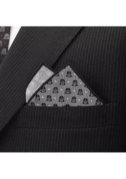 Buy 🔥 Star Wars Darth Vader Gray Dot Pocket Square 🛒 -Star Wars Sales Shop Belk 387
