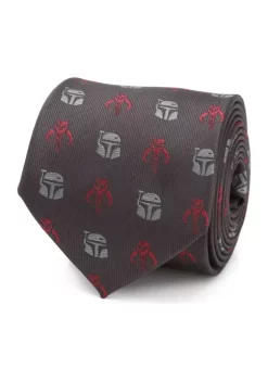 Hot Sale 🛒 Star Wars Mando Grey Tie ✔️