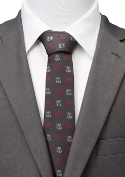 Hot Sale 🛒 Star Wars Mando Grey Tie ✔️ -Star Wars Sales Shop Belk 424