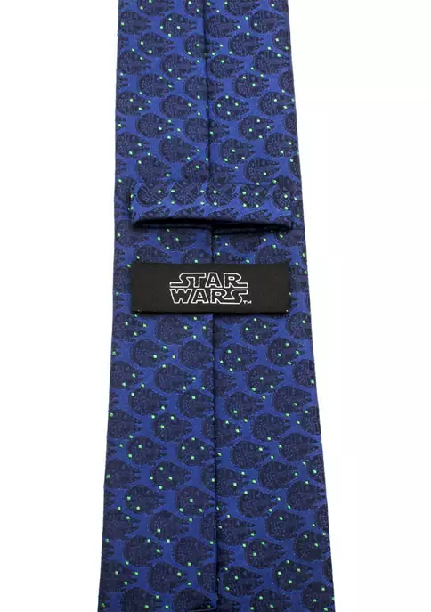 Best Sale ⭐ Star Wars Millennium Falcon Navy Dot Tie 😉 5 Best Sale ⭐ Star Wars Millennium Falcon Navy Dot Tie 😉 - Image 3