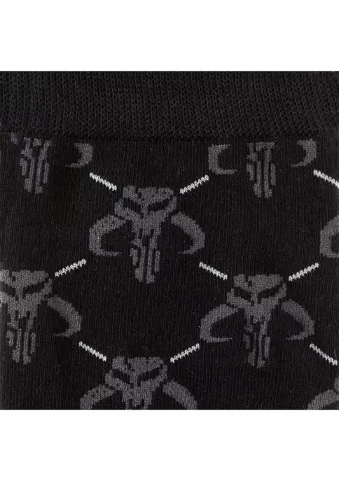 Discount 🌟 Star Wars Mandalorian Charcoal Gray 🧦 Socks 🥰 5 Discount 🌟 Star Wars Mandalorian Charcoal Gray 🧦 Socks 🥰 - Image 3