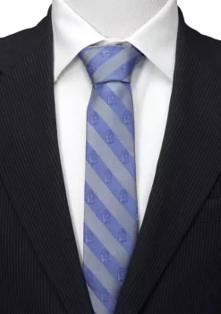 New 🥰 Star Wars R2D2 Blue and Grey Stripe Tie 🔥 -Star Wars Sales Shop Belk 495