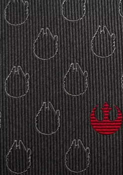 Promo ❤️ Star Wars Rebel Force Gray Tie 🎉 -Star Wars Sales Shop Belk 500