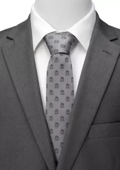 Flash Sale 🎉 Star Wars Mandalorian Helmet Gray Tie ✨ -Star Wars Sales Shop Belk 507