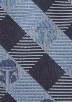 Best Sale 👏 Star Wars Mando Helmet Check Blue Tie 👏 10 Best Sale 👏 Star Wars Mando Helmet Check Blue Tie 👏 -Star Wars Sales Shop Belk 527