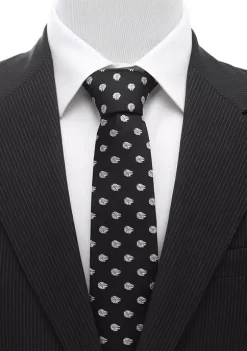 Flash Sale ✔️ Star Wars Millennium Falcon Metallic Silver Tie 💯 -Star Wars Sales Shop Belk 561