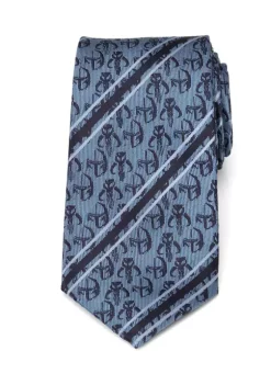 Discount 👏 Star Wars Mando Navy Stripe Tie 👏 -Star Wars Sales Shop Belk 574