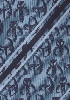 Discount 👏 Star Wars Mando Navy Stripe Tie 👏 -Star Wars Sales Shop Belk 575