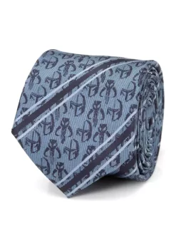 Discount 👏 Star Wars Mando Navy Stripe Tie 👏 -Star Wars Sales Shop Belk 578