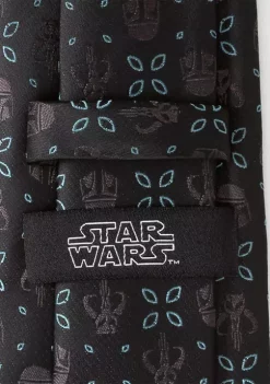 Cheapest ✔️ Star Wars Mandalorian Motif Black Tie 👍 -Star Wars Sales Shop Belk 592