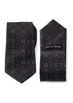 Cheapest ✔️ Star Wars Mandalorian Motif Black Tie 👍 -Star Wars Sales Shop Belk 593