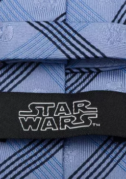 Coupon 😀 Star Wars Stormtrooper Blue Plaid Tie ❤️ -Star Wars Sales Shop Belk 609