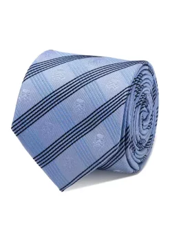 Coupon 😀 Star Wars Stormtrooper Blue Plaid Tie ❤️ -Star Wars Sales Shop Belk 611