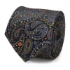 Budget 🎁 Star Wars Mandalorian Black Paisley Tie 🎉 -Star Wars Sales Shop Belk 643
