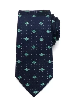 Promo ✔️ Star Wars Yoda Dot Navy Tie 🤩